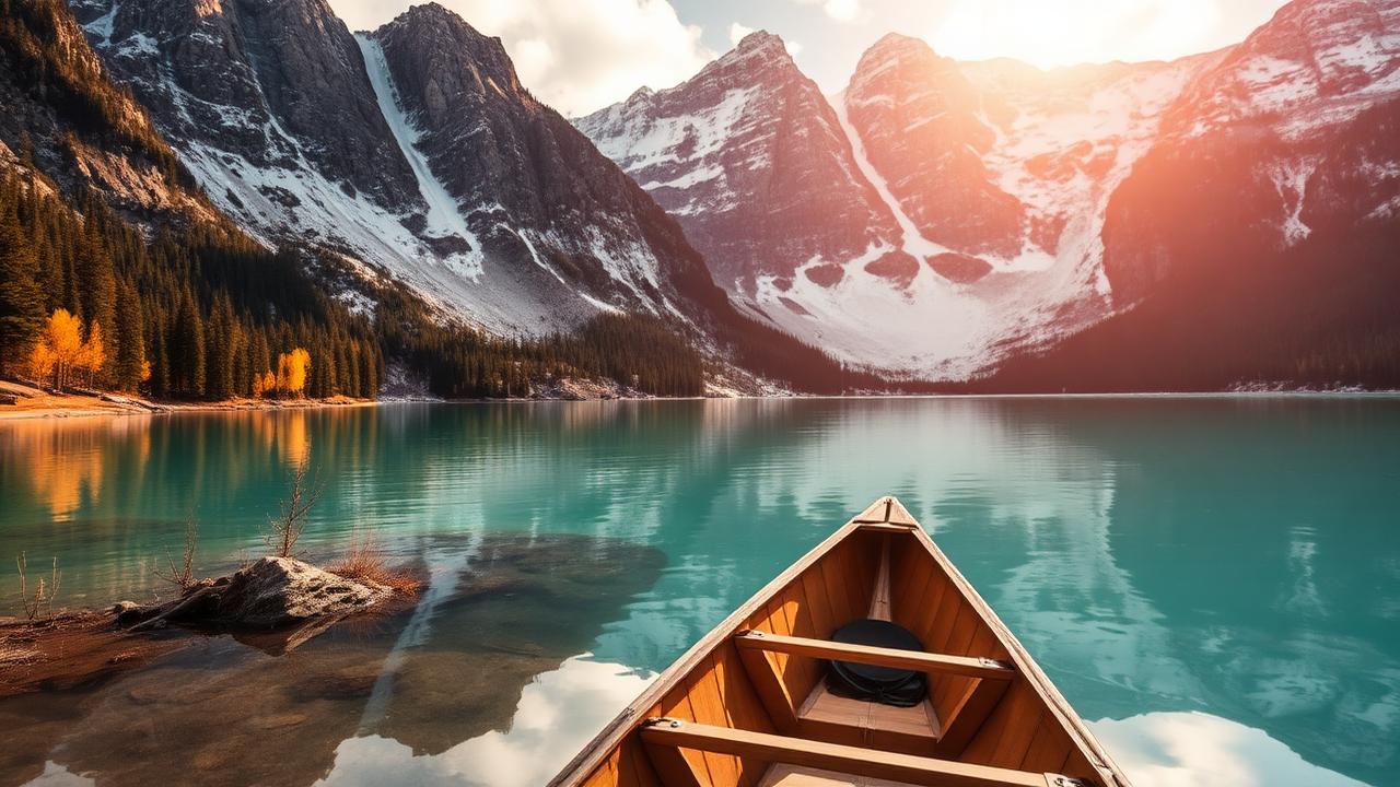 Paysage emblématique de Canada