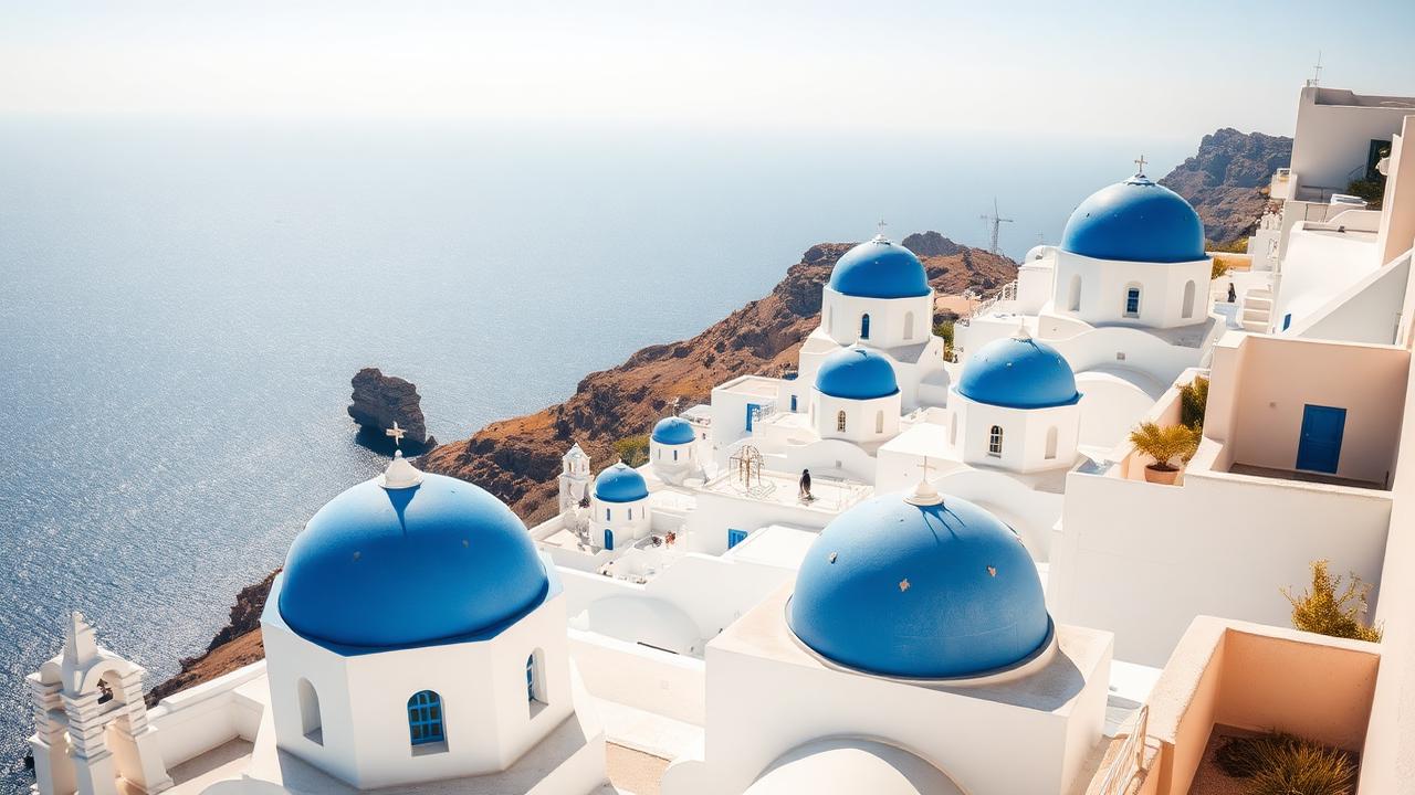 Paysage emblématique de Grèce
