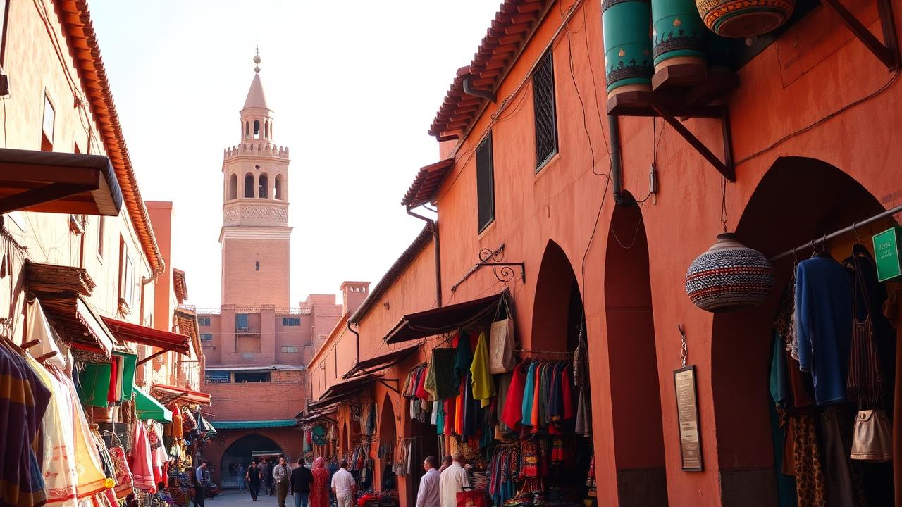 Paysage emblématique de Maroc
