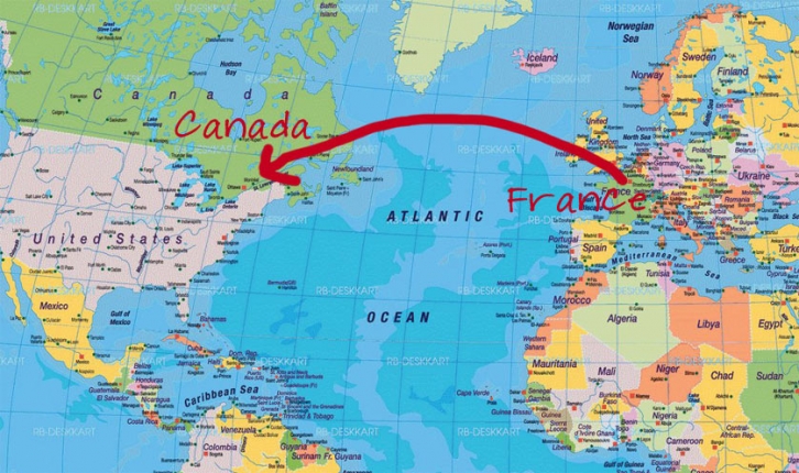 Quelle est la distance entre québec et barcelone